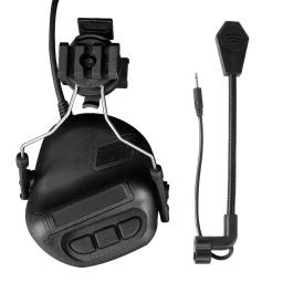 Excloud Airsoft Tactical Headphone, caça e tiro Headsets, Outdoor CS Wargame Headphones - Image 3