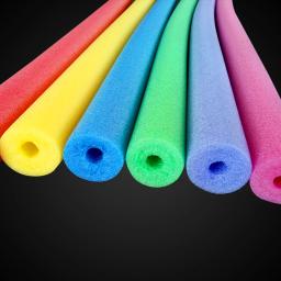 Flexível Colorido Sólida Espuma Piscina Noodles, Auxílio De Flutuador De Água De Natação, Woggle, Não Útil Para Adultos e Crianças, Mais De 5 Anos De Idade, 1 Pc - Image 1