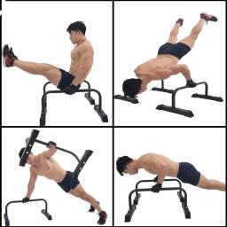 Home Gym Dip Barras Paralelas, Exercícios de Força, Fitness Push Up Stands, Peito Braço Músculos, Equipamento de Treinamento, Handstand Quadro - Image 6
