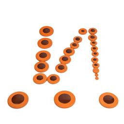 Tooyful Conjunto Completo de Alto Saxofone Pads para Yamaha, Saxofone Almofada, Peças de Reposição, 25 Pads - Image 1