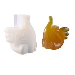 Elefante e Cabaça Resina Epóxi Moldes para Jóias, Vaso de Flores, Molde Base, DIY, Artesanato Decorativo, Bonito, 1Pc - Image 4