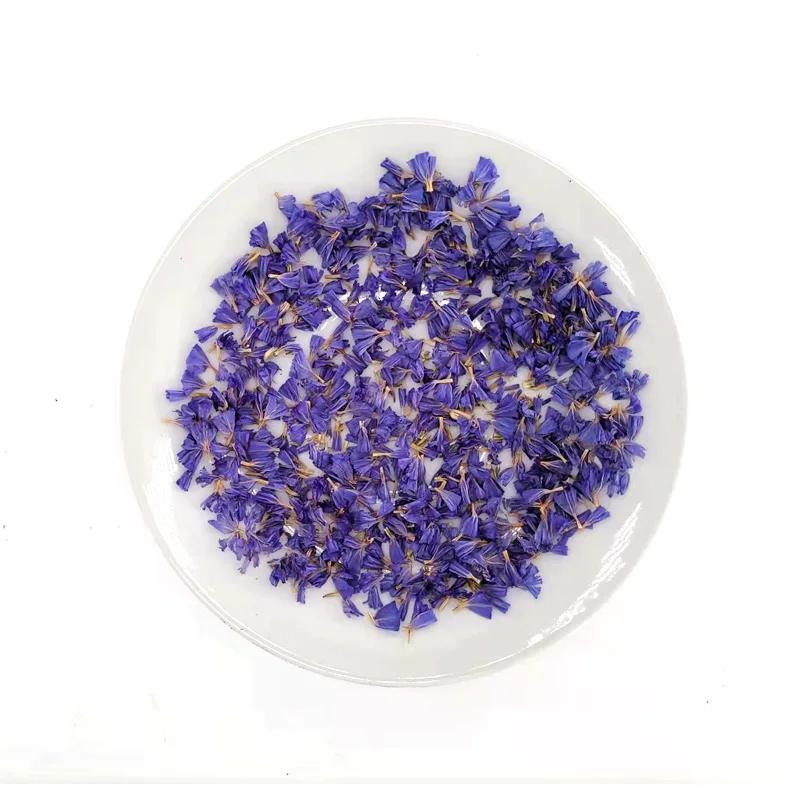Natural secas pétalas azuis casamento e festa capaz confetes decoração biodegradável diy pastelaria bolos acessórios 2 g/saco - Image 1