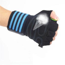 Luvas de levantamento de peso com apoio para o pulso, ideal para exercícios pesados, construção corporal, academia e treino - Image 3