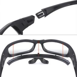 Óculos de esporte anti-colisão, óculos de basquete, futebol, óculos de futebol, óculos protetor para ciclismo, corrida, miopia - Image 4