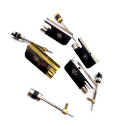 Novo 4/4 fibra de carbono cello arco ébano/orgânica pedra preciosa sapo + cobre/prata parafuso para peças cello acessórios instrumentos cordas - Image 3