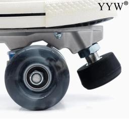 Quad Roller Skates Substituição, Front Toe Stop, Freio Universal, PU Ajustável, Rolo de patinação ao ar livre, Preto, 1 Pc - Image 3