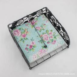 Guardanapos de papel impresso para decoração de eventos e festas, Guardanapos para decoração de tecidos 33cm * 33cm 20 pçs/lote - Image 4