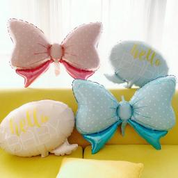 Balão de hélio para aniversário DIY, arco azul e rosa, festa de bebê, balão de folha, decoração de feliz aniversário, sorte e batismo, brinquedos de casamento para crianças 1pc - Image 5