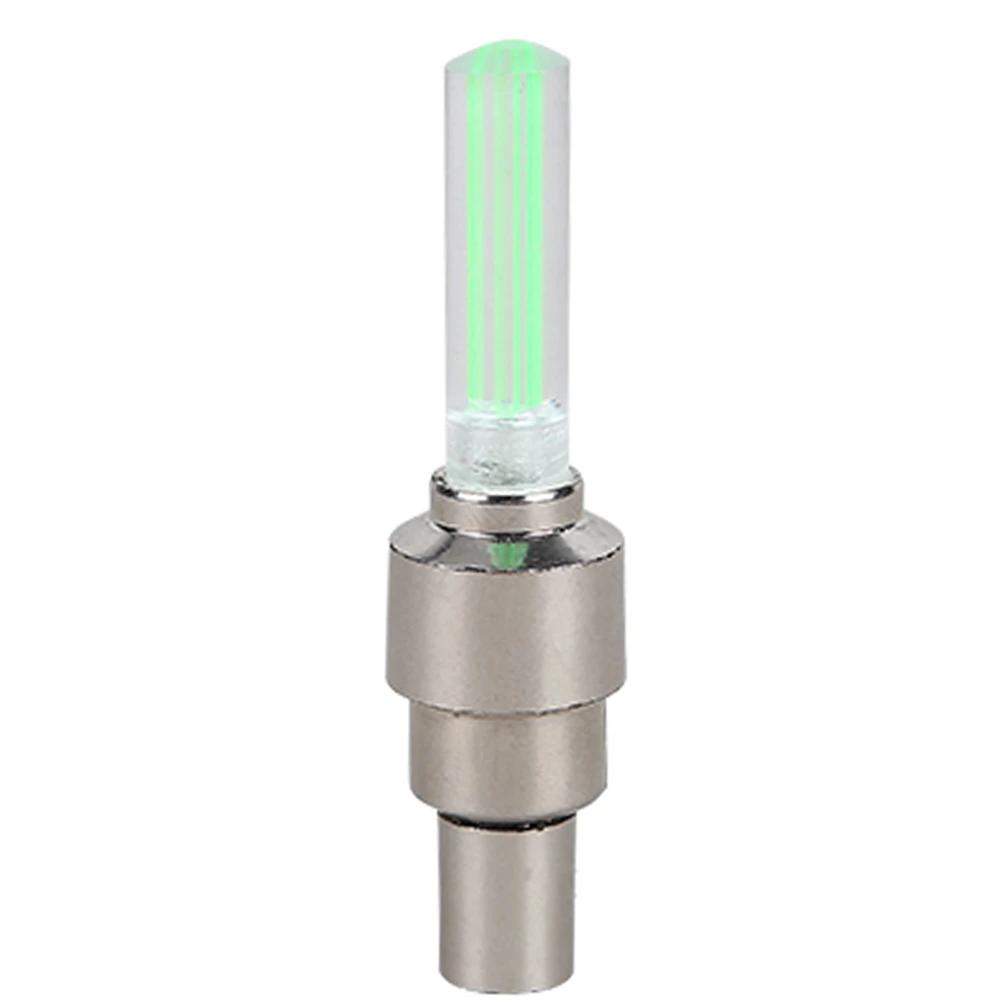 Luzes de bicicleta com sensor de movimento, luzes led com baterias, para estrada, mtb, mountain bike, tampa da válvula do pneu, acessórios de bicicleta, 1 peça - Image 1