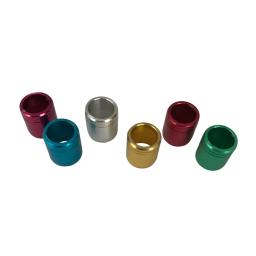 Conjunto de acessórios para flecha, 50 peças anel de flecha à prova de explosão em novas cores para arco de 7.3-8.0mm fora do diâmetro do eixo do anel de flecha - Image 2