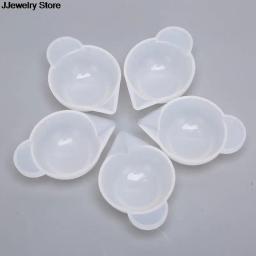 Resina epóxi e copo de mistura, utensílio para medição de moldes artesanais de silicone com 5 peças - Image 5