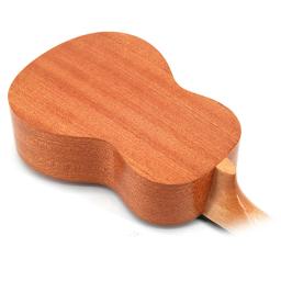 21 polegada borboleta amor flor sapele ukulele rosewood fretboard 4 cordas hawaiian pequena guitarra elétrica ukulele com captador eq - Image 4