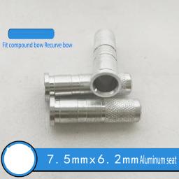 Tiro com arco e flecha de alumínio insere 0.244 "-.246"/6.2mm para setas padrão arco recurvo composto (12/24/48/60 pacote) - Image 6