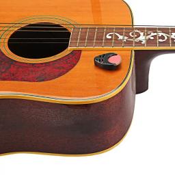 Caixa portátil de suporte de palheta de guitarra em formato de coração acústica - Image 6