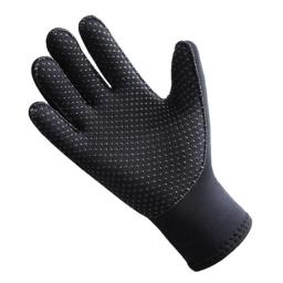 Luvas de neoprene para mergulho submarina, roupa de mergulho quente para homens e mulheres, 3mm, envio grátis, 1 par - Image 4