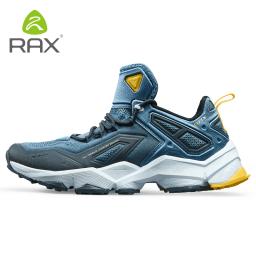 Tênis de corrida rax, masculinos e femininos, tênis para esportes ao ar livre, respirável, malha com sola de borracha natural antiderrapante - Image 1