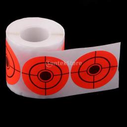 Rolo de papel de alvo adesivo redondo, acessórios de caça para tiro com arco, treinamento de caça com 250 peças - Image 6