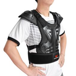 WOSAWE-Colete de Armadura para Adultos, Peito, Costas, Suporte de Coluna, Proteção Corporal, Motocross, Snowboard, Skate, Corrida, Skate - Image 2