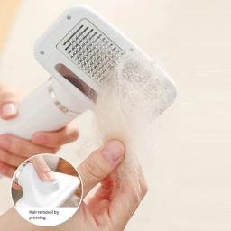 Portátil 2-em-1 cão secador de cabelo casa filhote de cachorro grooming pente escova de pele ventilador velocidade ajustável temperatura de baixo nível de ruído produtos para animais de estimação - Image 6