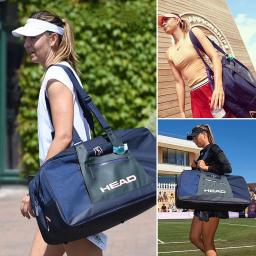 Sharapova bolsa raquete tenis mochila raqueteira HEAD de tênis head 19-20, bolsa de ombro para mulheres, squash, 6 raquetes de tênis, conjunto esportivo raqueteira beach tennis mochila raquete mochila tenis feminina - Image 3