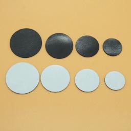 Ímã redondo de 18mm 23mm 28mm 33mm 38mm, adesivo magnético de geladeira de borracha, cabochão de vidro, geladeira, louça, artesanato diy - Image 1