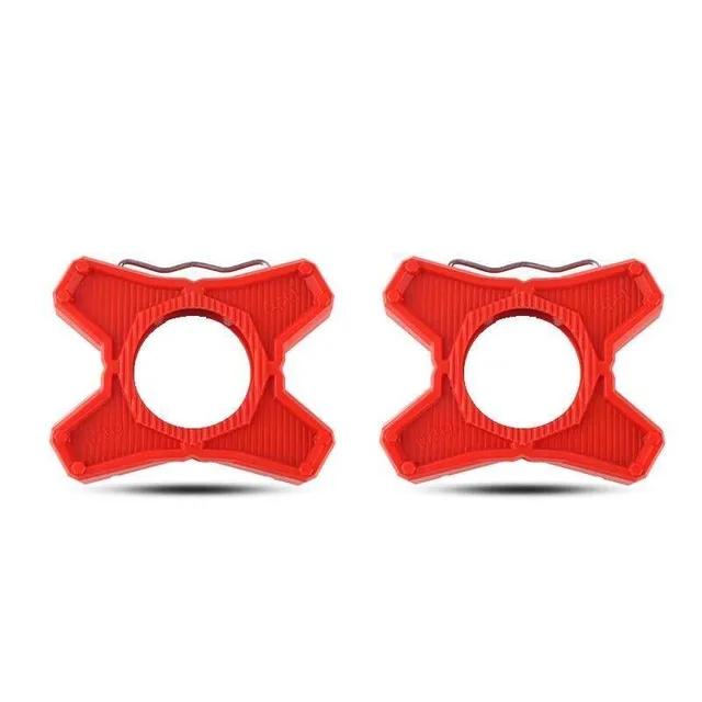 Absalloy par de pedais de bicicleta, suporte plano conversor speedplay, zero pedais, adaptador, ciclismo, bicicleta de estrada, pedal quente - Image 1