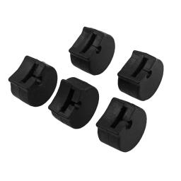 5 pacote clarinete polegar resto almofada proteção dedo preto woodwind peças - Image 2