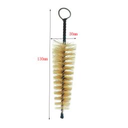 Escova de limpeza bocal, com cerdas de metal, para instrumentos de sopro, trompete, acessórios - Image 5