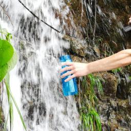 Camping Caminhadas Garrafa De Filtro De Água Caneca Portátil Para Sobrevivência De Emergência Ao Ar Livre Purificador Portátil Filtro De água Leakproof - Image 3