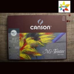 Canson pasta de papel mi-tes 5 tons de terra, cores/5 tons cinza 160gsm,24x32cm,32x41cm, superfície de pente de mel, livre de ácido - Image 6