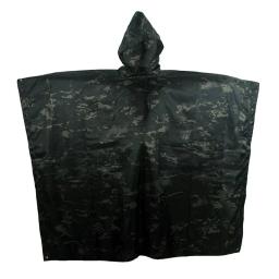 Poncho de camuflagem respirável ao ar livre, Impermeável Tático Selva, Birdwatching, Caminhadas, Caça Ghillie Suit, Viagem Rain Gear - Image 3