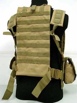 Molle RRV Peito Rig, Arnês de Paintball, Airsoft Vest, Multicam, Caça, Tático, Caminhadas, Bolsa de Água, 3 L - Image 4