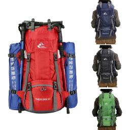 Mochila de escalada à prova d'água, 50l e 60l, bolsa para viagem, esporte, trilha em montanhismo, para acampamento - Image 3