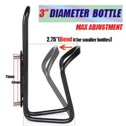 Suporte de garrafa de água para bicicleta, suporte de liga de alumínio para bicicleta, ciclismo, copo de água para beber, acessórios para ciclismo, 1 peça - Image 3