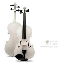 Violino 1/4 cor branca, instrumento musical de violino, artesanato manual, 1 peça - Image 2