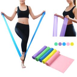 Conjunto de bandas de resistência para homens e mulheres, 5 bandas elásticas com diferentes níveis de resistência, exercícios longos, Home Gym, novo 2023 - Image 1