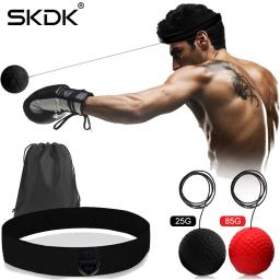 Bolas de boxe reflexas com bandana, velocidade de perfuração, luta habilidade e mão olho coordenação, treinamento - Image 1