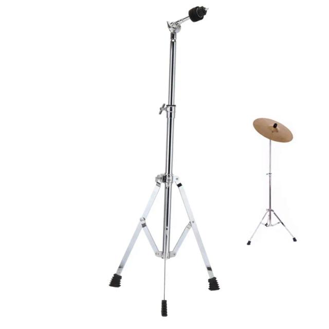 Suporte Triangular de Metal Ajustável e Dobrável para Instrumentos de Percussão