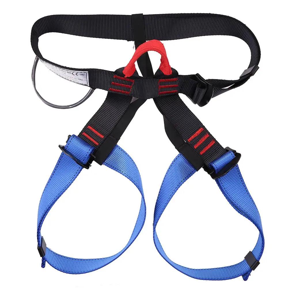 Xinda esportes ao ar livre escalada arnês cintura suporte metade do corpo queda proteção cinto de segurança rappelling equipamentos escalade - Image 1