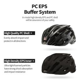 RION-Capacete Ultraleve de Ciclismo para Homens, MTB Caps, Capacete de Mountain Road, Capacetes de Bicicleta, Bike Wear, Esportes ao ar livre, Chapéu Seguro - Image 3