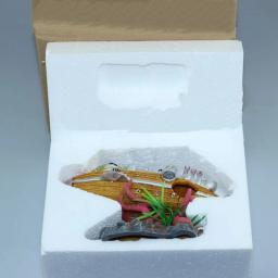 Decoração para aquário, acessórios para tanque de peixes, ornamentos de resina, barco, aquário submerso, paisagismo, decoração de tanque de peixes, artesanato, suprimentos para animais de estimação - Image 4