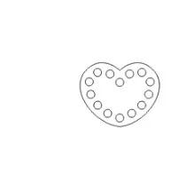 Base acrílica clara para artesanato, malha DIY, achados de artesanato, material novo, opção de tamanho, 20 pçs/lote - Image 1