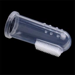 1pc super macio pet dedo escova de dentes do cão de pelúcia cão escova mau hálito tártaro dentes ferramenta gato limpeza suprimentos do cão acessórios - Image 5