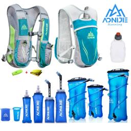 Garrafa de silicone dobrável para água aonijie e885, chaleira esportiva para ciclismo, viagem, material macio 250- 600ml - Image 2