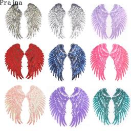 Asa Bordado Lantejoulas Applique, Camisola Tecido Patch Roupas, Moda Sequined Adesivos, T-shirt DIY Decoração, 1 Par - Image 6