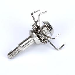 Judo broadhead parafusos de aço inoxidável, 6 peças, 100 grãos, 4mm, ponta de flecha, para caça, arquearia, para arco composto - Image 4