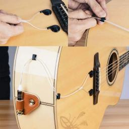 JOYO-Captador de guitarra acústica com microfone de contato Piezo, instrumento adesivo, guitarra acústica, cavaquinho, violino, violoncelo, GGP-03 - Image 4