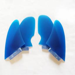 Nova quilha quad fin barbatanas de prancha 4 pçs conjunto para lok caixa azul gfk fibra de vidro l + m tamanho venda quente surf fin - Image 5
