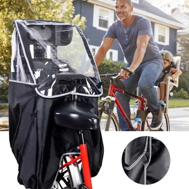 Capa de Chuva Impermeável e Durável para Assentos de Segurança Infantil - Proteção Ideal para Bicicletas