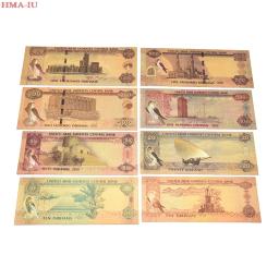 Nota de ouro da Arábia Saudita, Emirados Árabes Unidos, Coleção não monetária, 8PCs - Image 2
